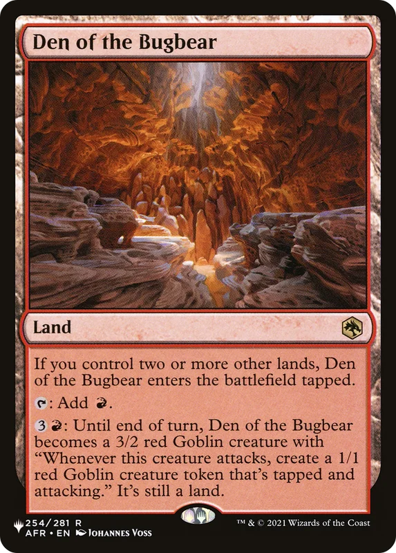 Den of the Bugbear