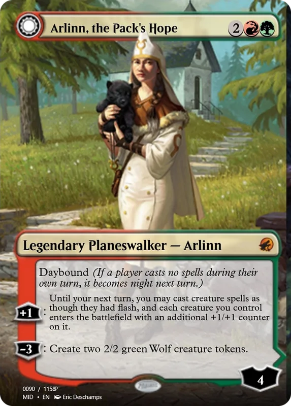 Arlinn, the Pack's Hope // Arlinn, the Moon's Fury