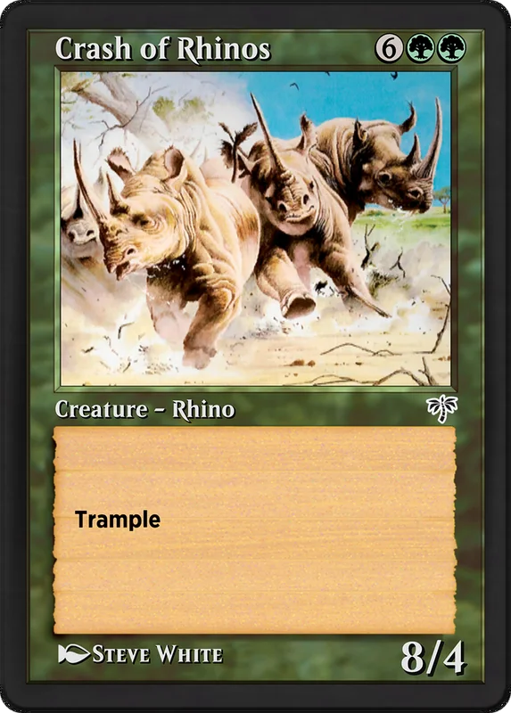 Crash of Rhinos