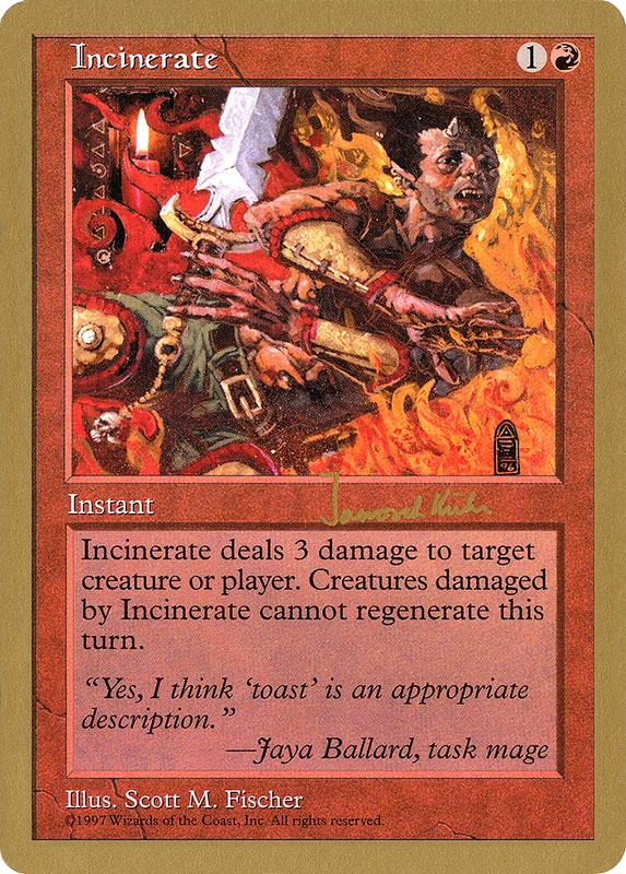 Incinerate