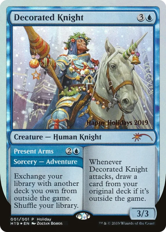 Decorated Knight // Present Arms