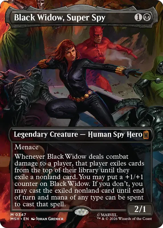 Black Widow, Super Spy