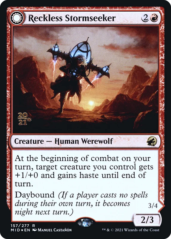 Reckless Stormseeker // Storm-Charged Slasher