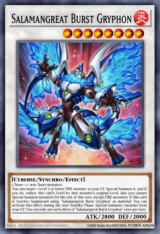Salamangreat Burst Gryphon