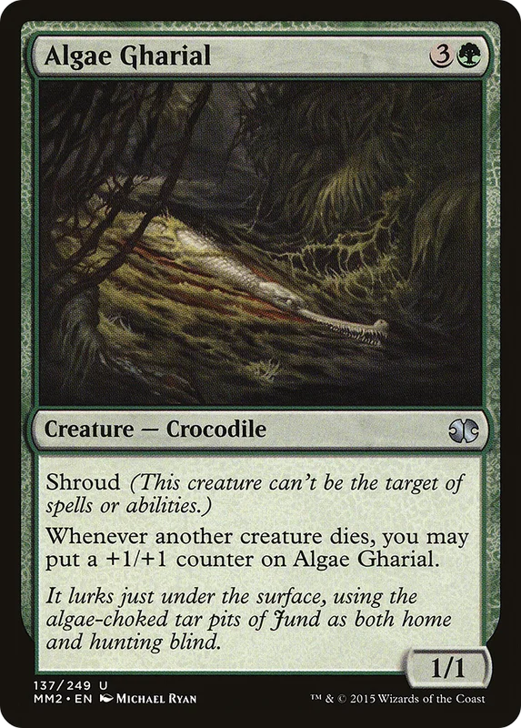 Algae Gharial