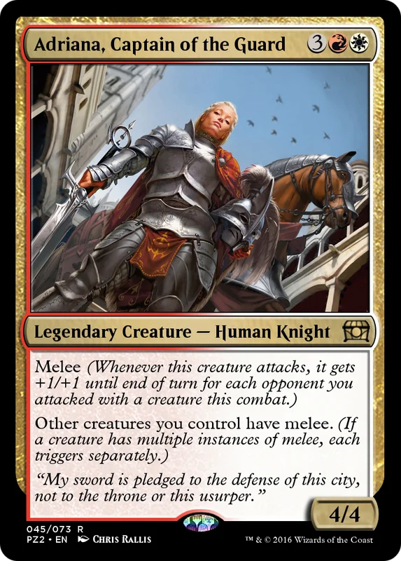 Adriana, Captain of the Guard
