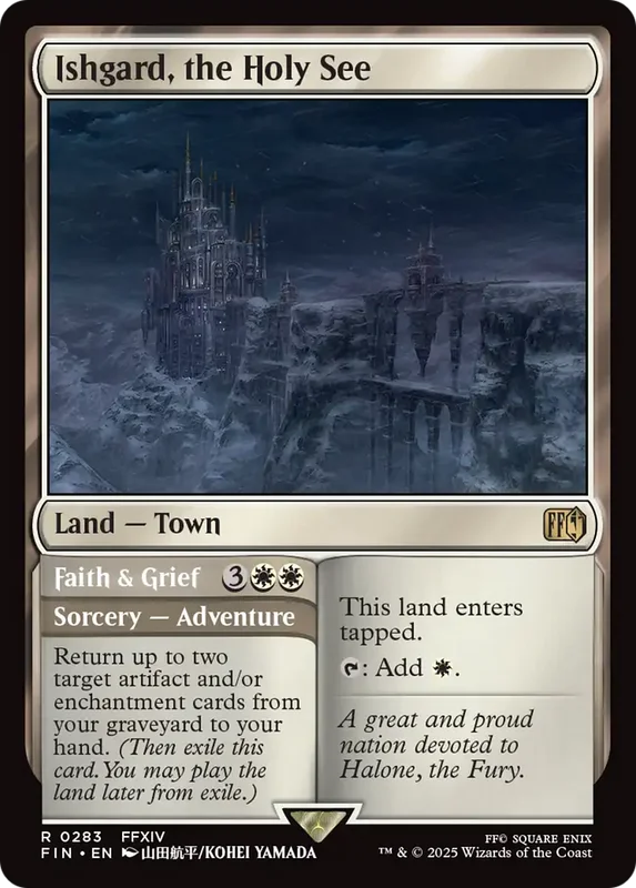Ishgard, the Holy See // Faith & Grief