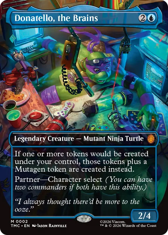 Donatello, the Brains