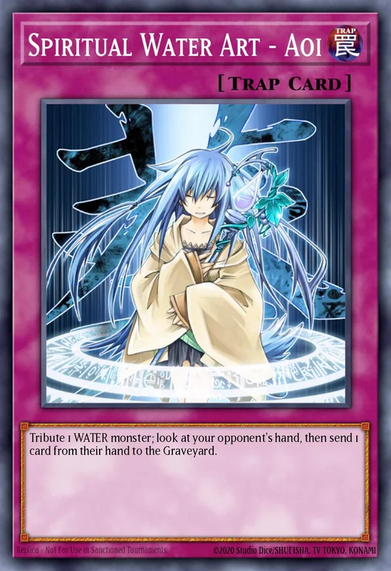 Spiritual Water Art - Aoi