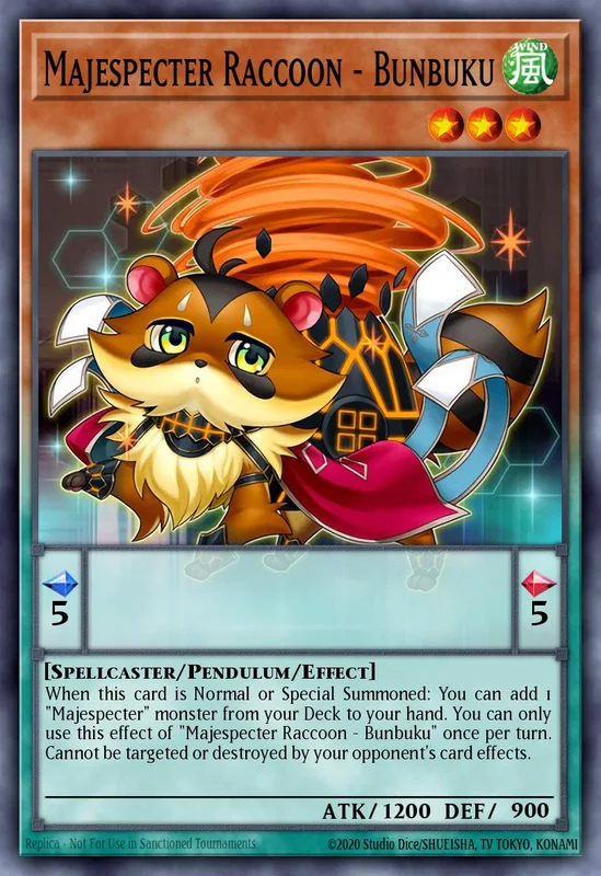 Majespecter Raccoon - Bunbuku
