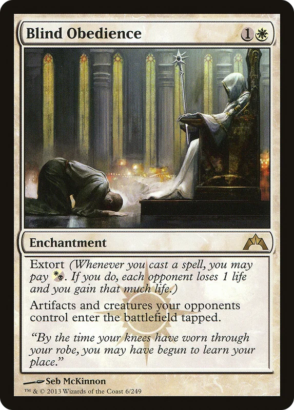 Blind Obedience