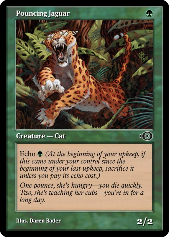 Pouncing Jaguar