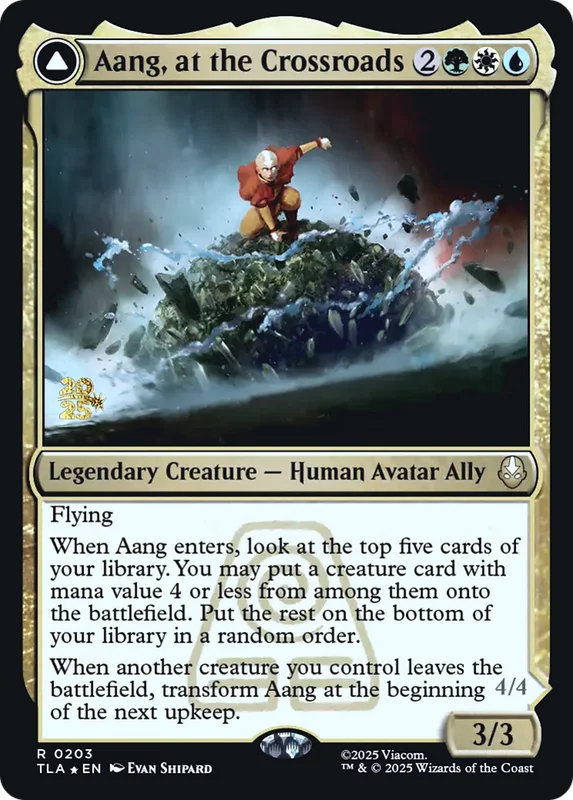 Aang, at the Crossroads // Aang, Destined Savior