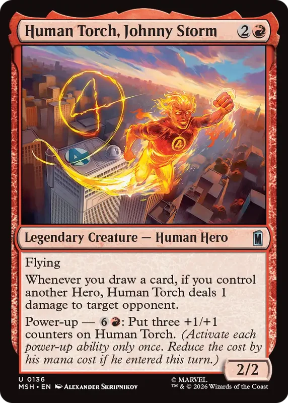 Human Torch, Johnny Storm
