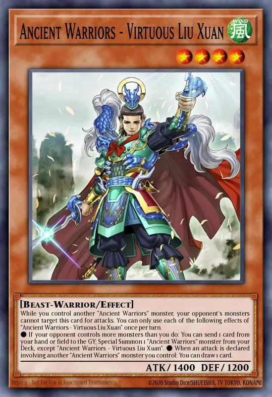 Ancient Warriors - Virtuous Liu Xuan
