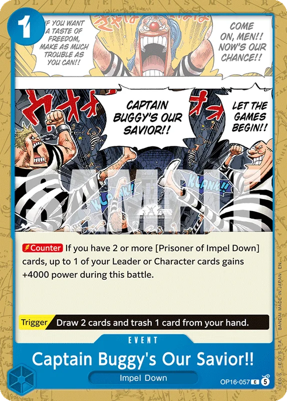 Captain Buggy's Our Savior!!