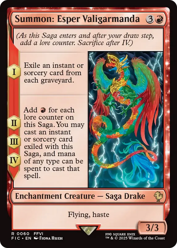 Summon: Esper Valigarmanda