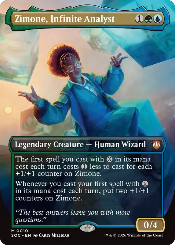 Zimone, Infinite Analyst