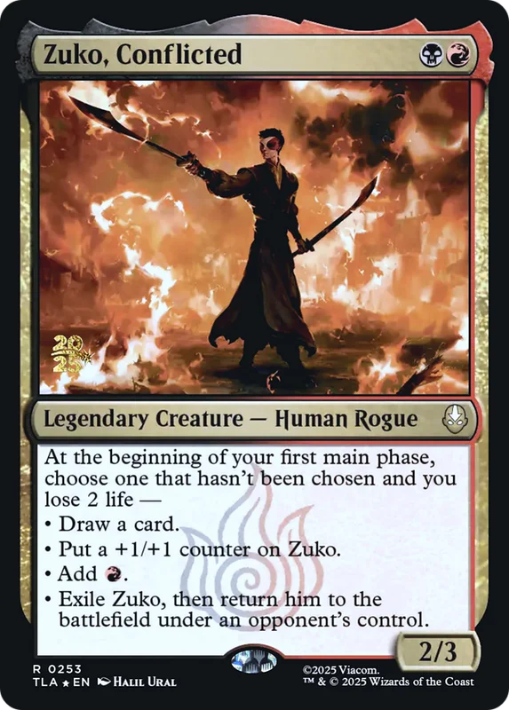 Zuko, Conflicted