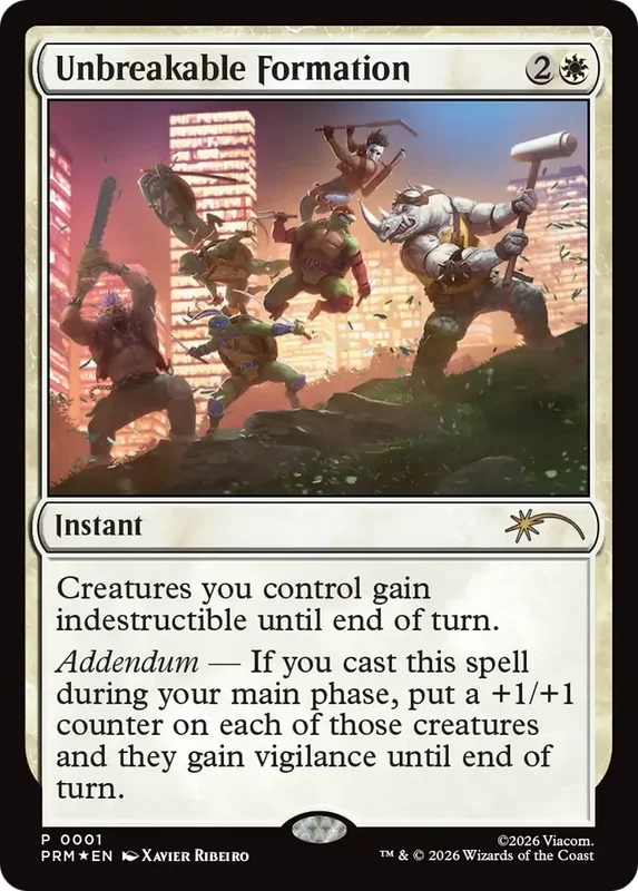 Unbreakable Formation