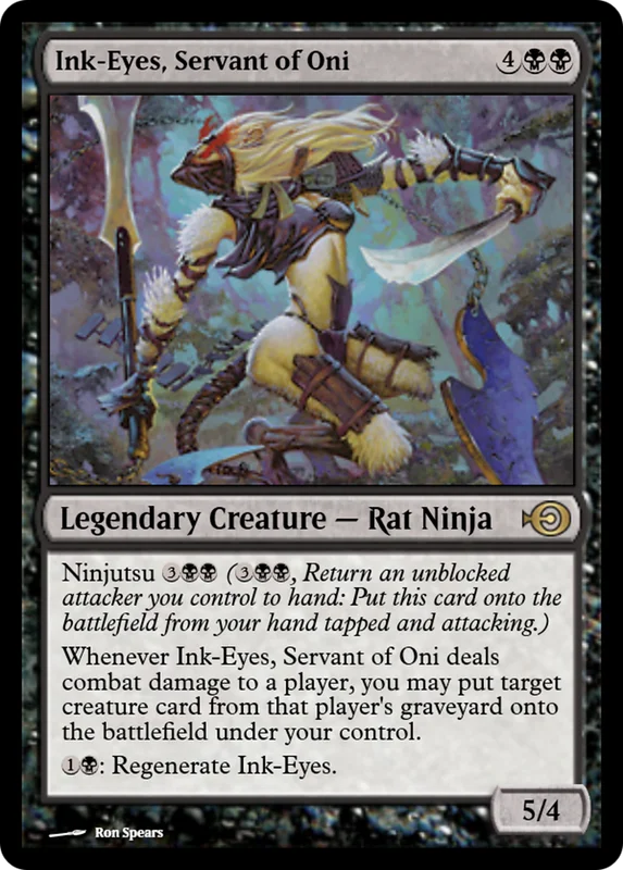 Ink-Eyes, Servant of Oni