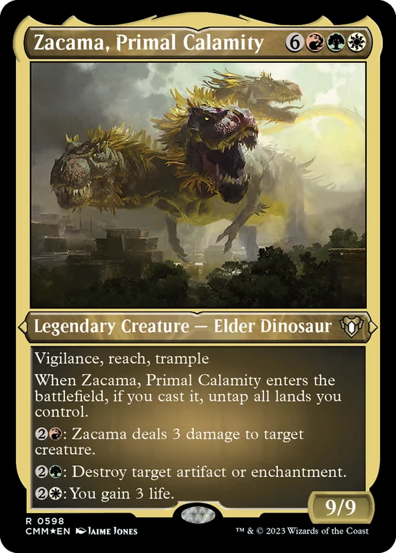 Zacama, Primal Calamity