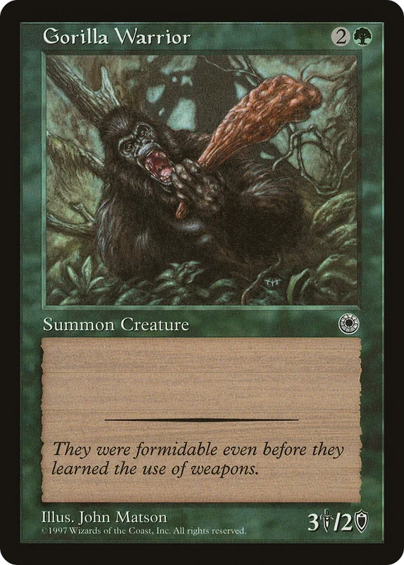 Gorilla Warrior