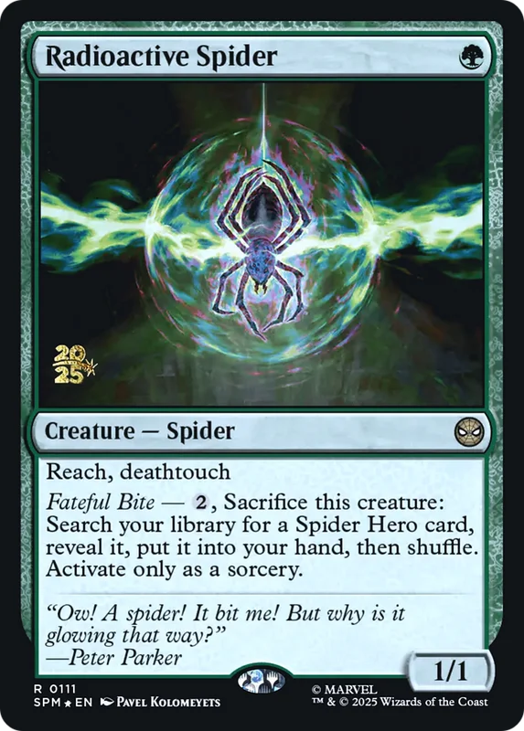 Radioactive Spider