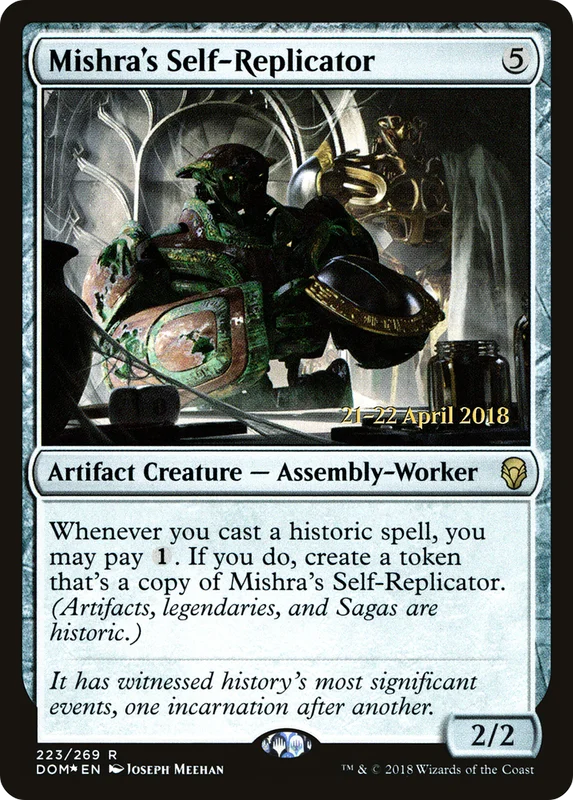 Mishra's Self-Replicator