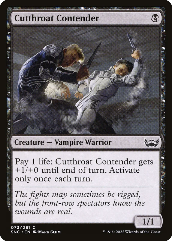 Cutthroat Contender