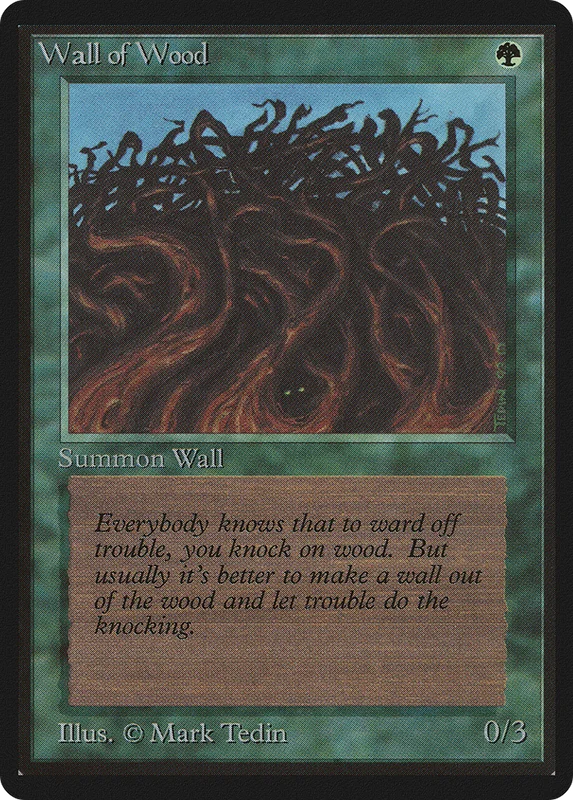 Wall of Wood
