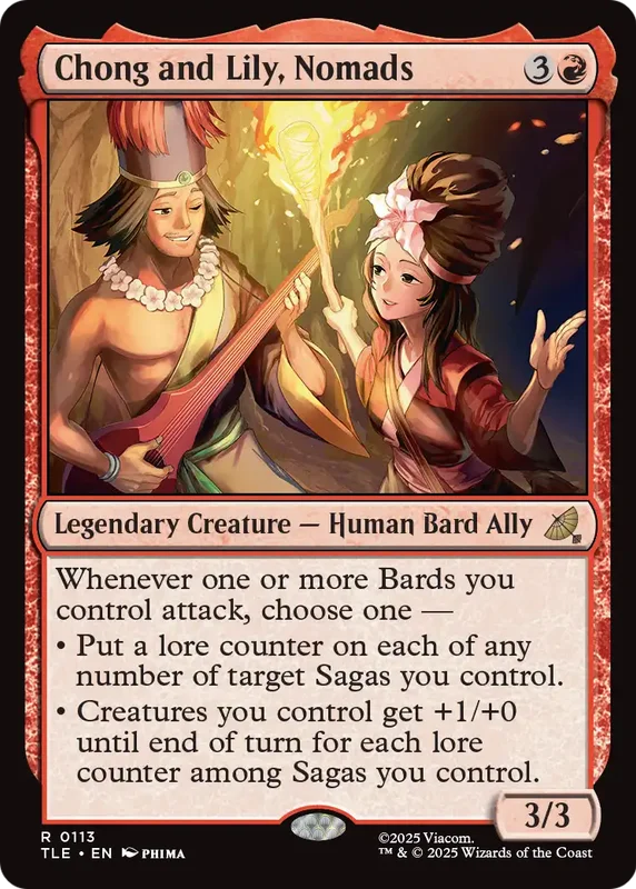 Chong and Lily, Nomads