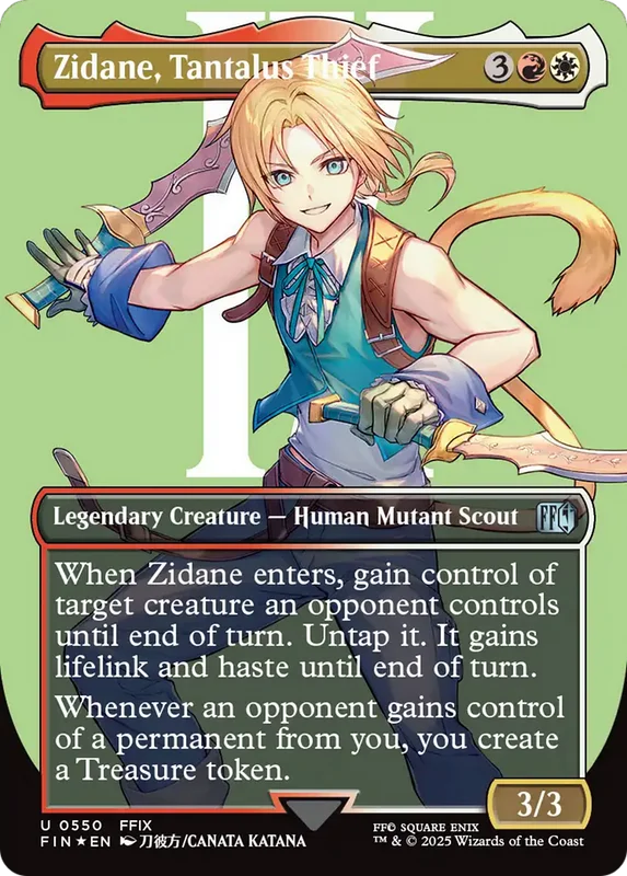 Zidane, Tantalus Thief
