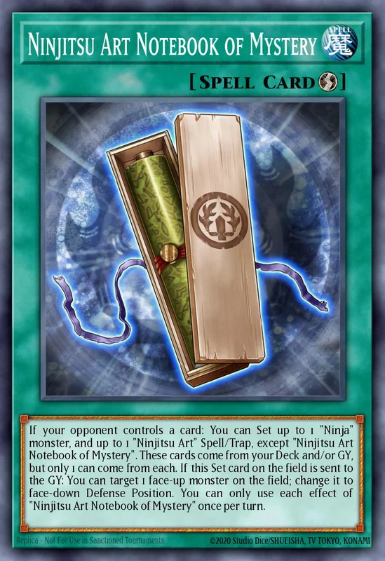 Ninjitsu Art Notebook of Mystery