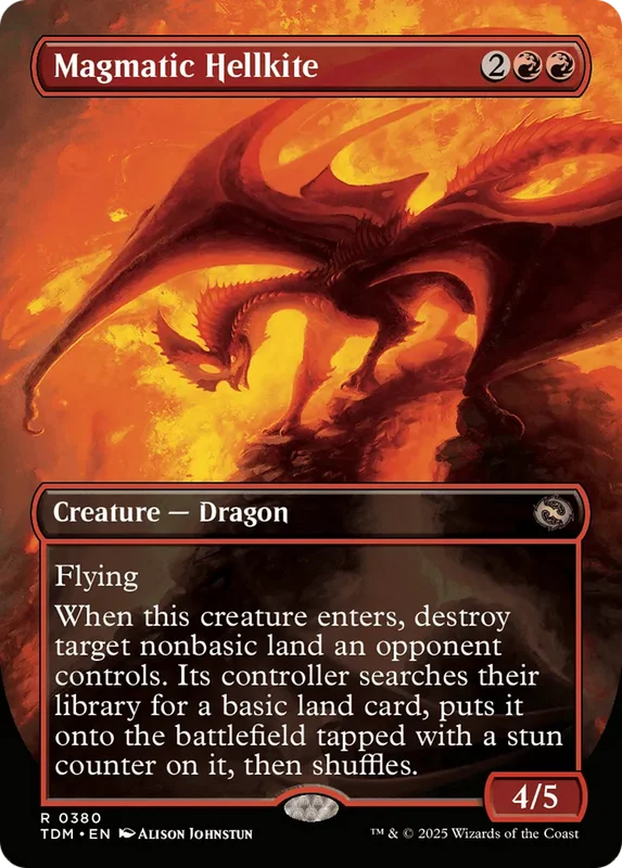Magmatic Hellkite // Magmatic Hellkite