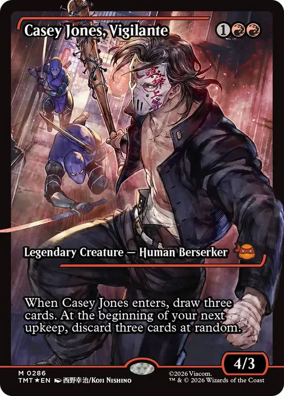 Casey Jones, Vigilante