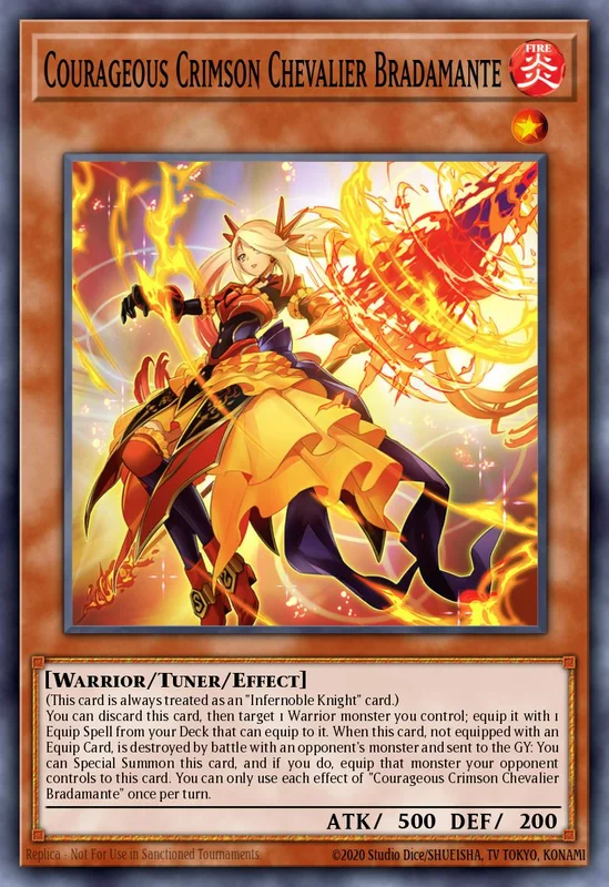 Courageous Crimson Chevalier Bradamante