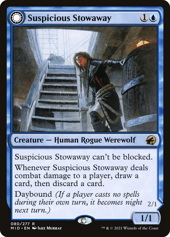 Suspicious Stowaway // Seafaring Werewolf