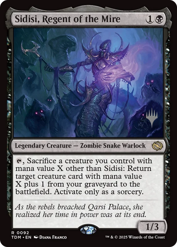 Sidisi, Regent of the Mire