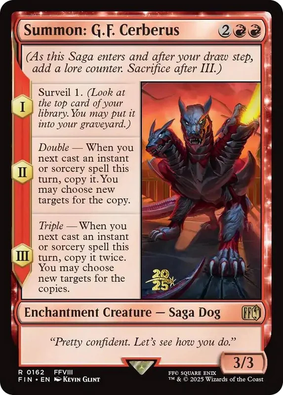 Summon: G.F. Cerberus
