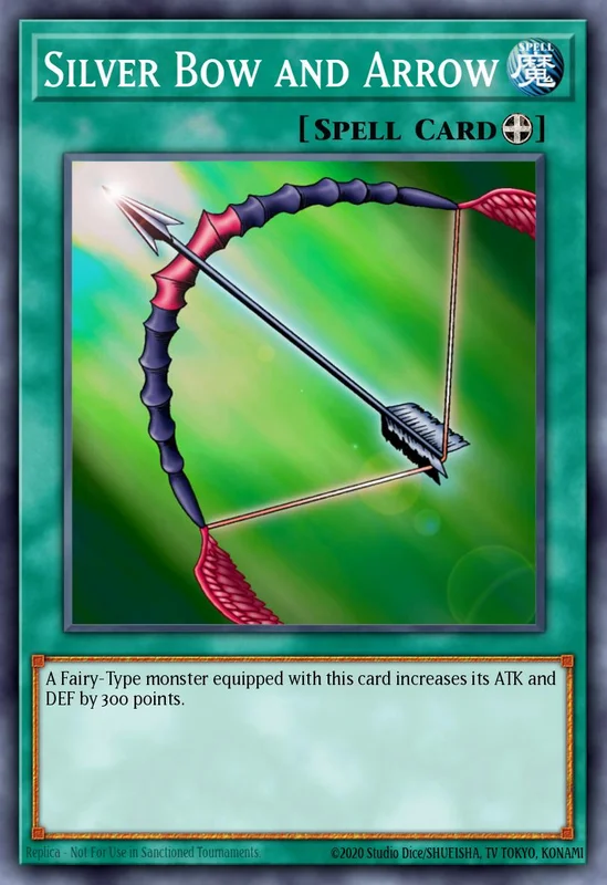 Silver Bow and Arrow