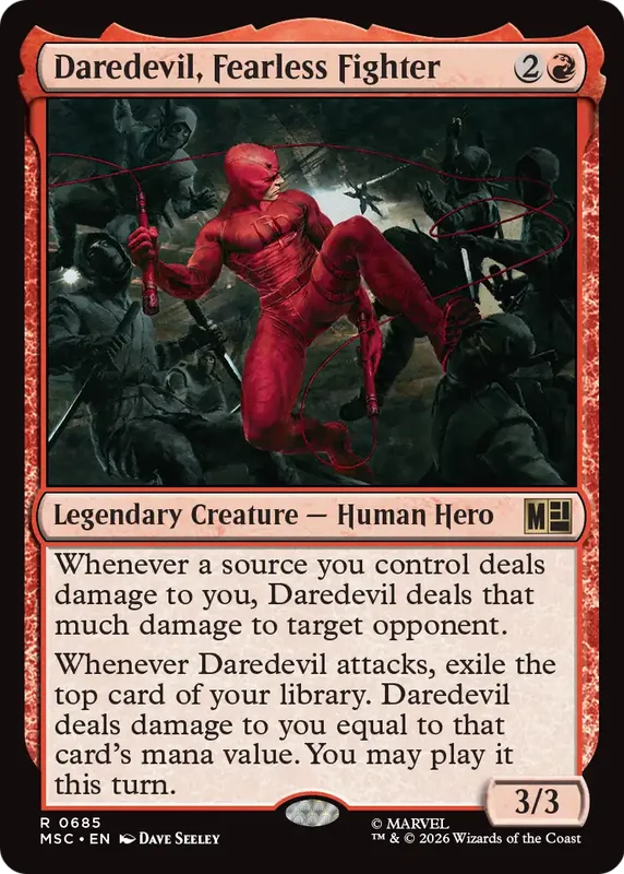Daredevil, Fearless Fighter