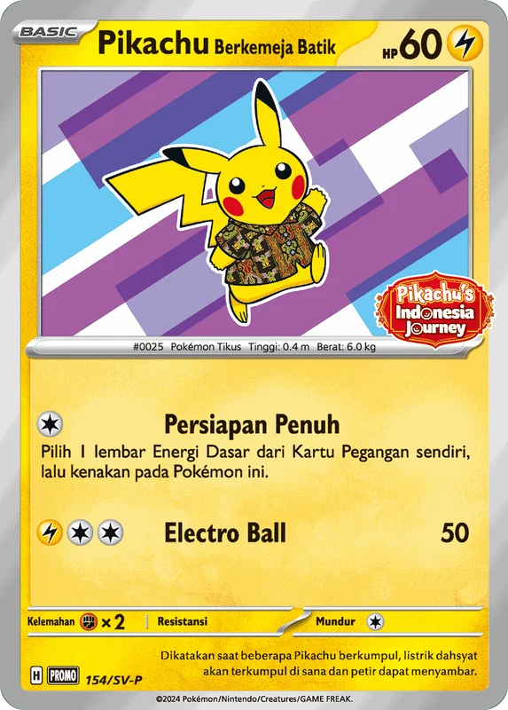 Pikachu Batik Shirt