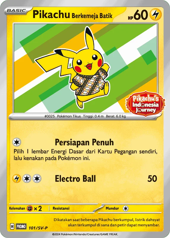 Pikachu Batik Shirt