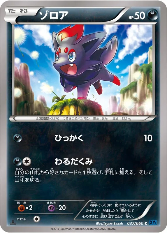 Zorua (Collection X 037/060)