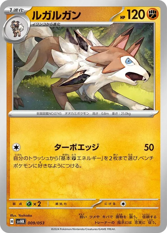 Lycanroc (Ancient Koraidon ex Starter Deck & Build Set 009/053)