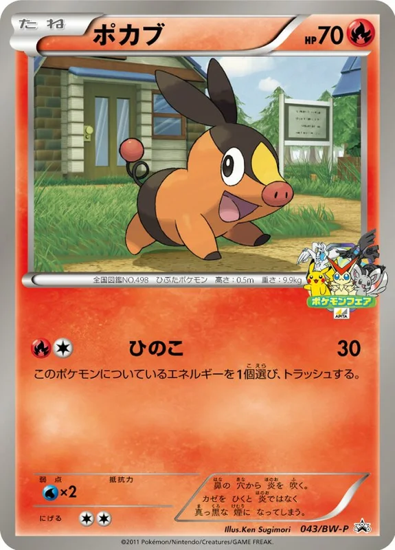 Tepig (Black & White Promos 043/BW-P)