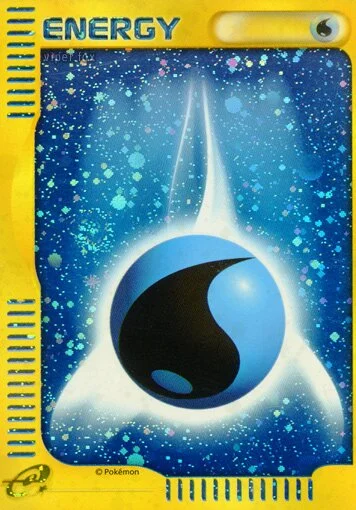 Water Energy (McDonald's Pokémon-e Minimum Pack No. 021)