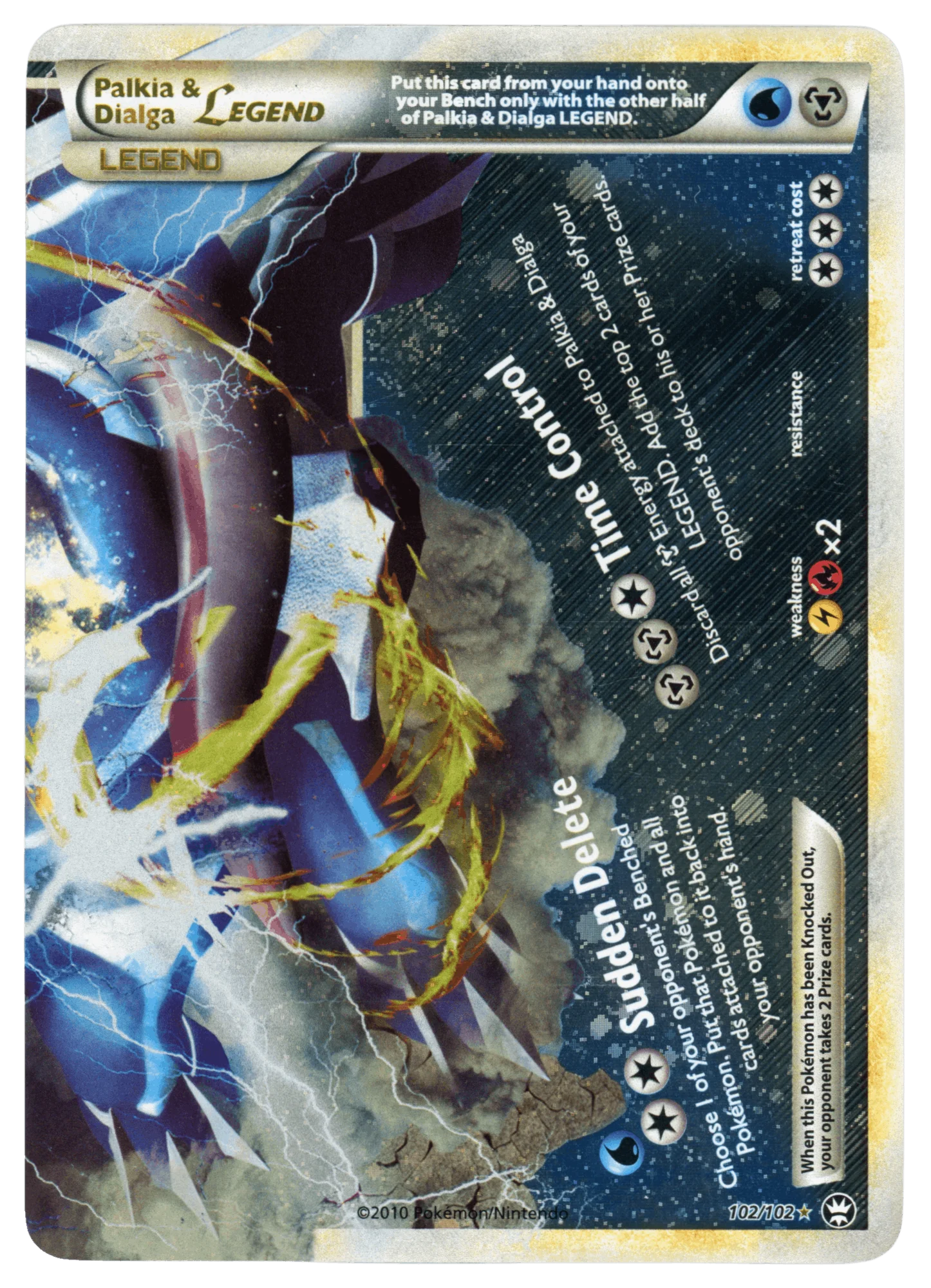 Palkia & Dialga LEGEND