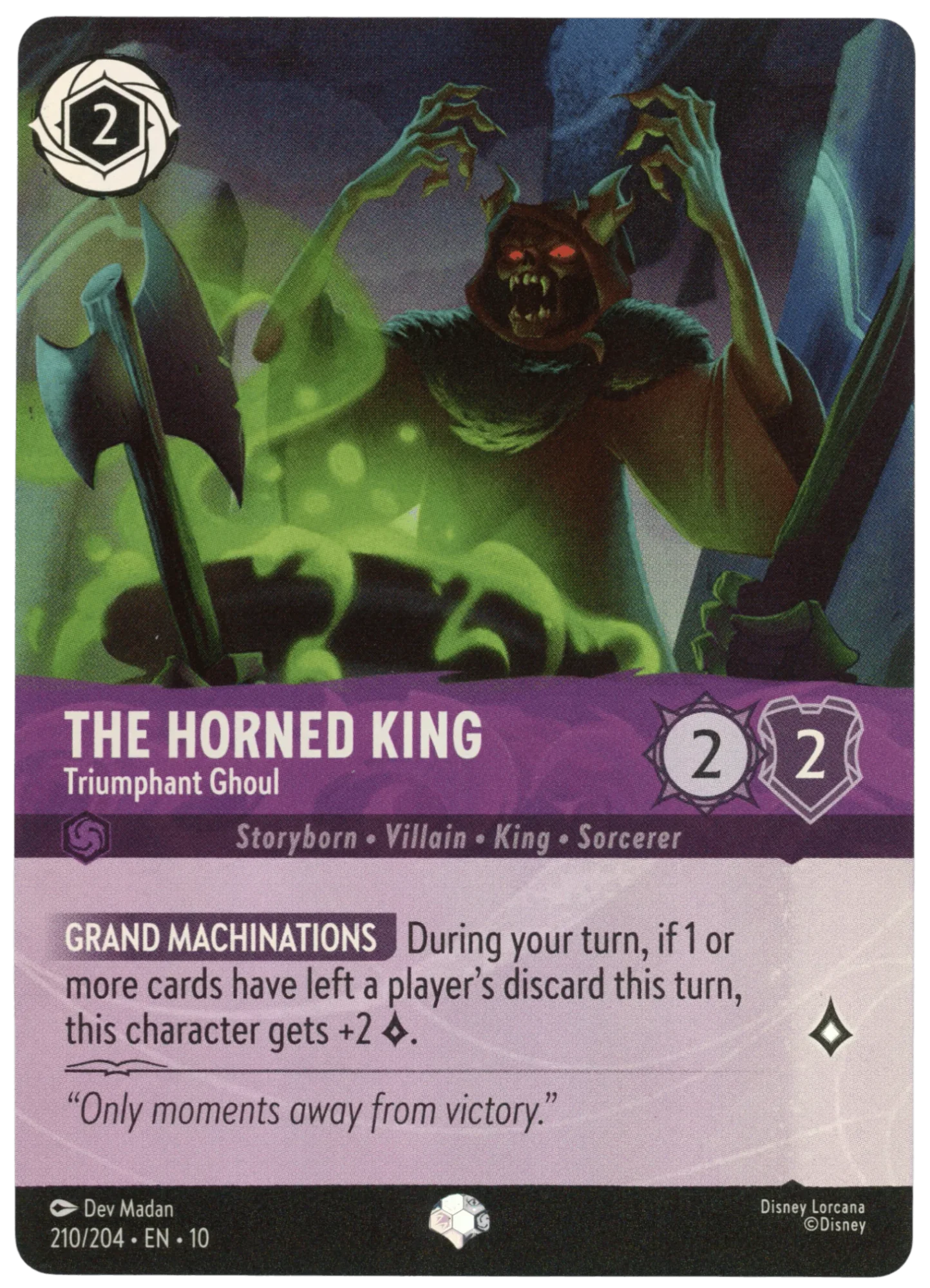 The Horned King - Triumphant Ghoul